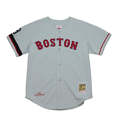 Boston Red Sox Men's Majestic white custom jersey