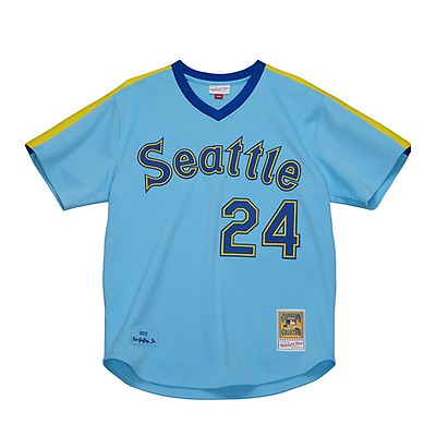 Seattle Mariners Ken Griffey Jr 1995 Batting Practice Jersey, Large