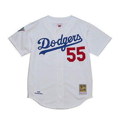 Mitchell & Ness Los Angeles Dodgers Men's Fernando Valenzuela Authentic Cooperstown Jersey - White