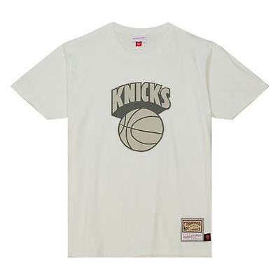 New Era 60357101 NBA Infill Logo NRE York Knicks Short Sleeve T-Shirt Black M Man