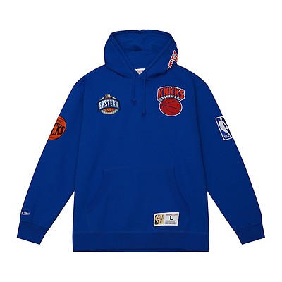 Cream Hoodie New York Knicks Shop Mitchell Ness Fleece and