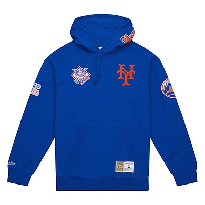 Mitchell & Ness New York Mets City Collection Lightweight Satin Jacket 2XL / White