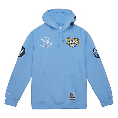 Mitchell and Ness NCAA M&N City Collection North Carolina Hoodie Light Blue