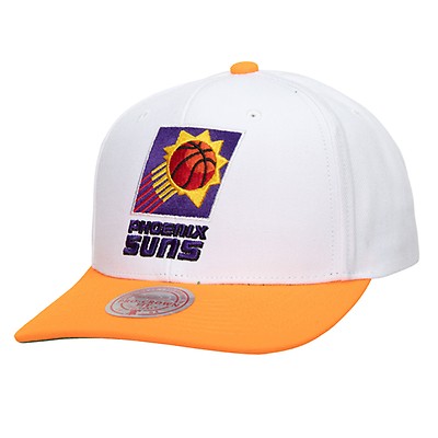 Men's Mitchell & Ness Blue/Orange Cleveland Cavaliers Hardwood Classics Team Two-Tone 2.0 Snapback Hat