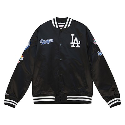 LOS ANGELES DODGERS ALL STAR VARSITY JACKET (BLACK/WHITE)