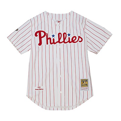 Mitchell & Ness Authentic John Kruk Philadelphia Phillies MLB 1991 Jersey Cardinal / M