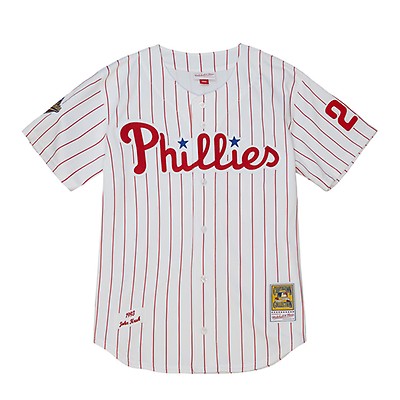 Shop Mitchell & Ness Philadelphia Phillies John Kruk 1991 Authentic Jersey  ABPJ3044-PPH91JKRCARD red