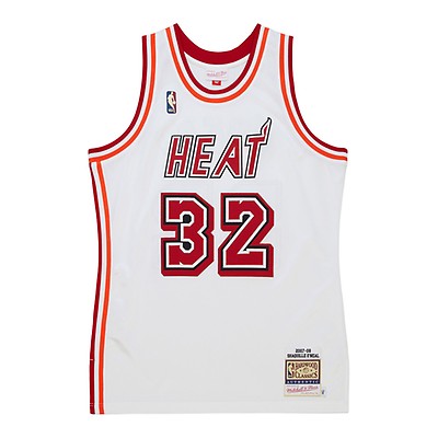 Men's Miami Heat Alonzo Mourning Mitchell & Ness Black 1996-97 Hardwood Classics Swingman Jersey