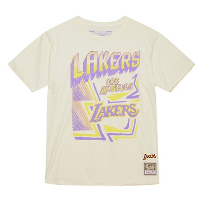 Los Angeles Lakers Mitchell & Ness Hardwood Classics Vintage All Over 3.0 Pullover  Sweatshirt - Black