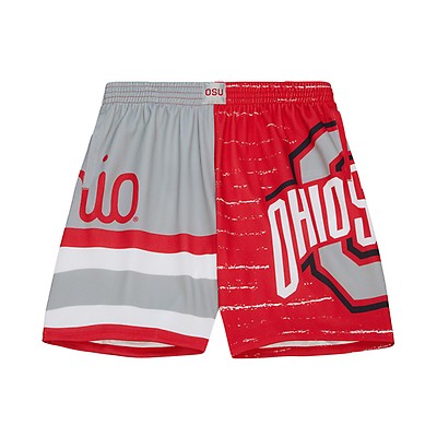 Mitchell & Ness Ohio State Buckeyes Team Origins Fleece Shorts / 3X-Large