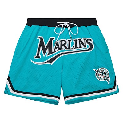 Men's Florida Marlins Andre Dawson Mitchell & Ness Teal Cooperstown  Collection Mesh Batting Practice Button-Up Jersey