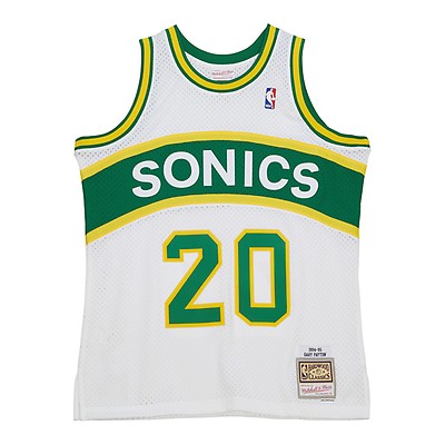 Gary Payton Seattle SuperSonics Mitchell & Ness Hardwood Classics Swingman  Jersey - Green