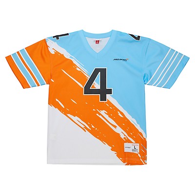 McLaren Racing F1 Special Edition Miami GP Oscar Piastri Mitchell & Ness Paintbrush Jersey