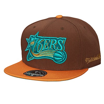 Mitchell and Ness Bucks What The Pinstripe Snapback Hat