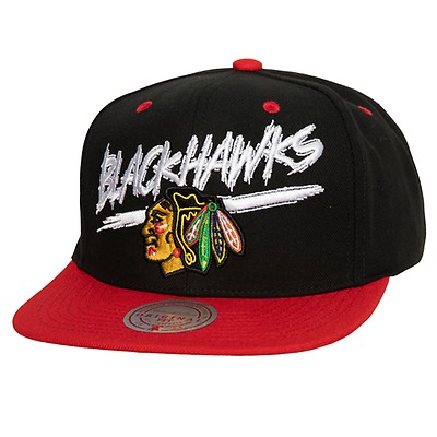 Men's Chicago Blackhawks Mitchell & Ness Cream/Black Vintage