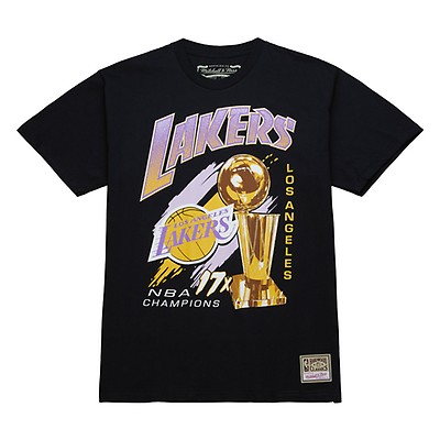 Women's Mitchell and Ness Los Angeles Lakers NBA Moment T-Shirt