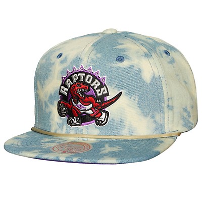 Mitchell and Ness Sporting KC Acid Wash Solid Logo Snapback Hat - Blue -  BUNKER