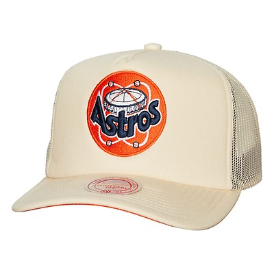 Mitchell & Ness Men's White Houston Astros Cooperstown Collection Pro Crown  Snapback Hat