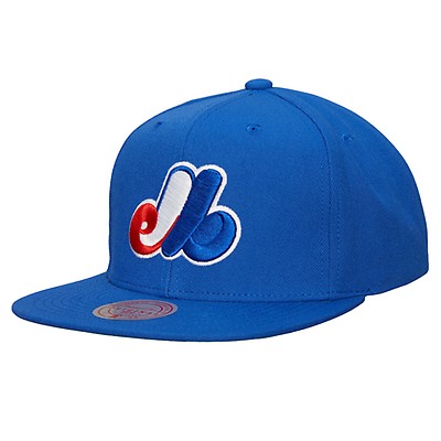 Mitchell & Ness Montreal Expos Team Classic Snapback Hat Black