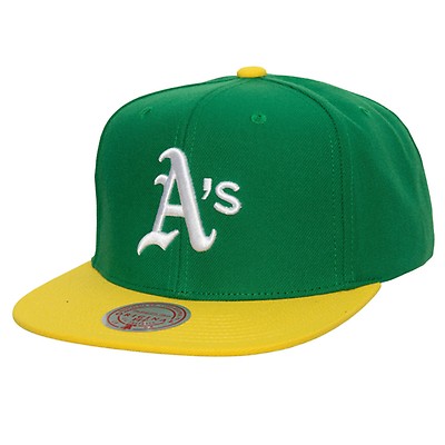 Atlanta Braves Mitchell & Ness Fitted Homefield Coop Cap Hat Green