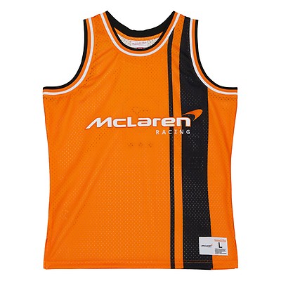McLaren Racing F1 Special Edition Miami GP Mitchell & Ness Floral Tank Jersey