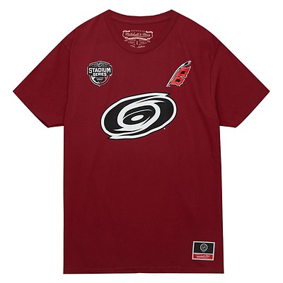 Men's Mitchell & Ness Red Carolina Hurricanes 2023 NHL Stadium Series Team T-Shirt