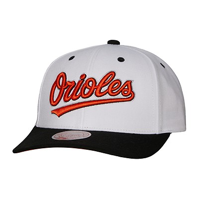 Men's Mitchell & Ness Cream Baltimore Orioles Cooperstown Collection  Sidewalk Sketch T-Shirt