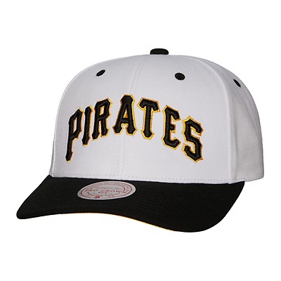Pittsburgh Pirates Mitchell & Ness Fitted Bases Loaded Coop Cap Hat Grey UV