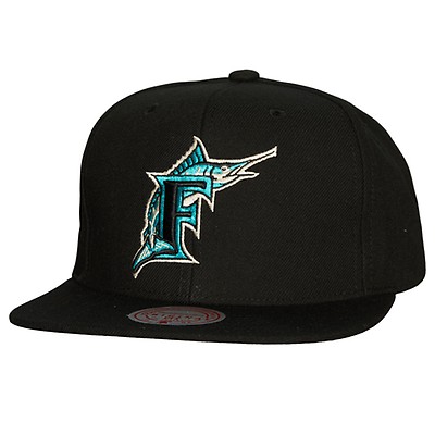 Homefield Fitted Coop Florida Marlins - Shop Mitchell & Ness