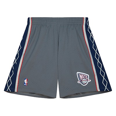 Mitchell And Ness Men's New Jersey Nets Nba 1990-91 Away Swingman  Basketball Shorts In Blue/red