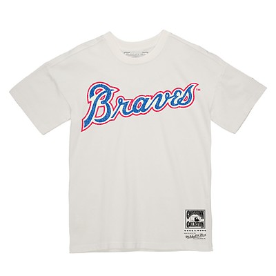 New York Yankees Mitchell & Ness Cooperstown Collection Sidewalk Sketch  T-Shirt - Cream