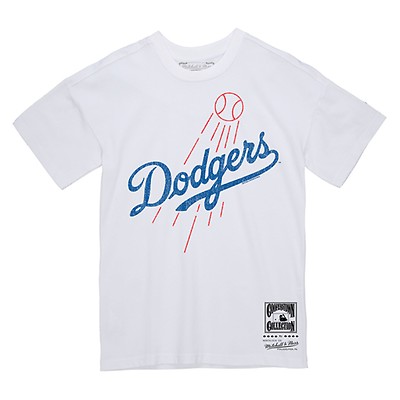 Mitchell and Ness LA Dodgers M&N Retired Number Gray T-Shirt