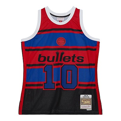 Men's Mitchell & Ness Ben Wallace Royal Washington Bullets 1996/97 Hardwood Classics Swingman Jersey Size: Large