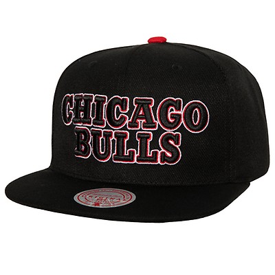 Gorra Mitchell and Ness NBA 98 DRAFT PRO STRAPBACK BULLS Chicago Bulls Black