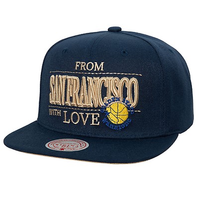 MITCHELL & NESS CORE BASICS GS WARRIORS SNAPBACK (NAVY/GOLD) – So Fresh  Clothing