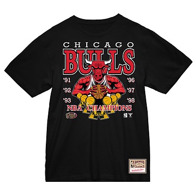 Mitchell & Ness Chicago Bulls Vintage Lightning Short Sleeve T