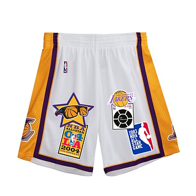 Mitchell & Ness x NBA Roses and Banners Lakers Shorts - White