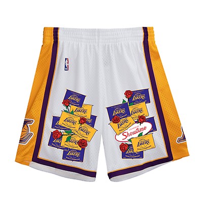 Mitchell & Ness Just Don X Los Angeles Lakers Shorts in Blue for