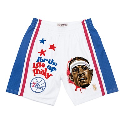 Mitchell & Ness NBA Swingman Alternate Jersey 76ers 00 Allen Iverson Royal  LG