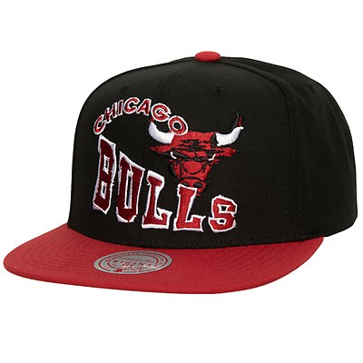 Chicago Bulls Hot Fire White Snapback - Mitchell & Ness cap