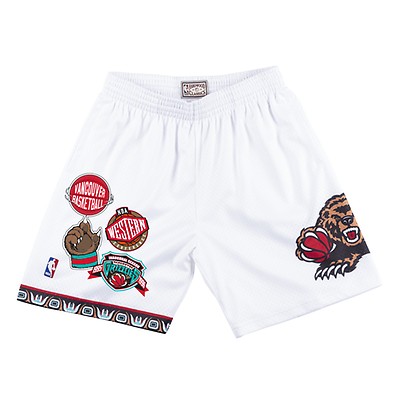 Youth Mitchell & Ness Turquoise Vancouver Grizzlies Big Face Shorts