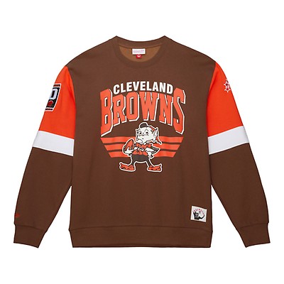 Women's Logo LT Crew 3.0 Cleveland Browns - Shop Mitchell & Ness