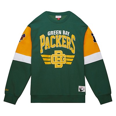 Mitchell & Ness sweatshirt Green Bay Packers NFL Team Logo Hoody grey