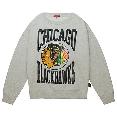 Men's Chicago Blackhawks Mitchell & Ness Cream/Black Vintage