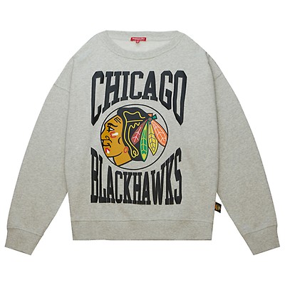 Women's Mitchell & Ness Big Face 3.0 Satin Jacket - Hawks Shop