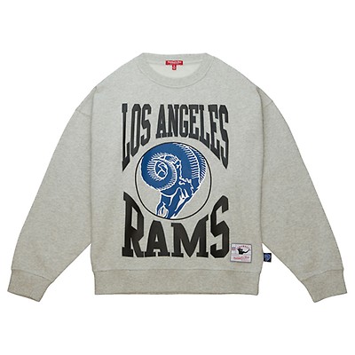 Los Angeles Rams Mitchell & Ness Short Sleeve Fleece Hoodie
