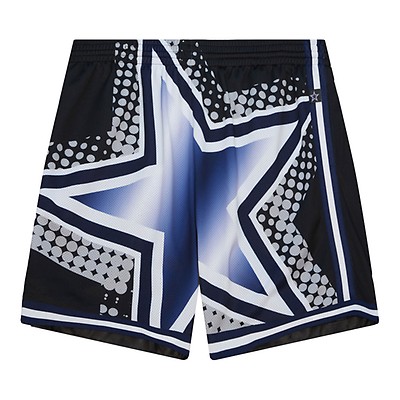 Men's Mitchell & Ness Navy Dallas Cowboys French Terry Short