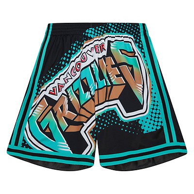 Mitchell and Ness Jump Shot Shorts Vancouver Grizzlies Teal