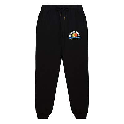 Mitchell & Ness Nba Chicago Bulls Champion Sweatpants in Black