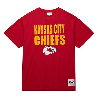 Kansas City Chiefs Mitchell & Ness Youth Big Face Pullover Hoodie - Red